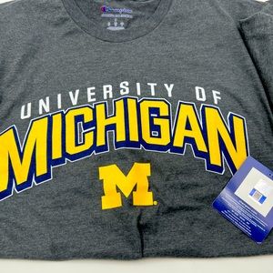 University of Michigan champion T-shirt brand new with tag